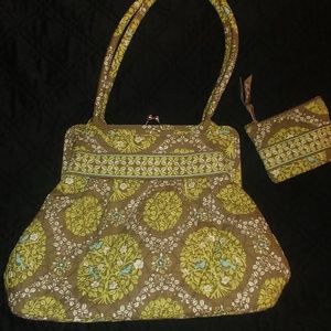Vera Bradley purse and change purse